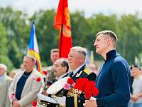 Освящение памятника воинам-морякам в Павловском Посаде