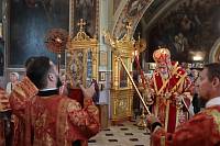 Архиерейское богослужение в Богородицерождественском храме Балашихи 