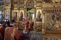 Архиерейское богослужение в Богородицерождественском храме Балашихи 