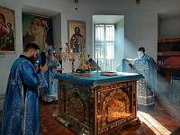 Архипастырский визит в село Красное 