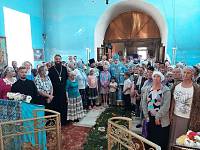 Архипастырский визит в село Красное 