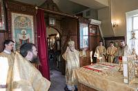Архиерейское богослужение в Никольском храме города Павловский Посад 