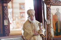 Архиерейское богослужение в Никольском храме города Павловский Посад 