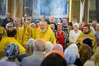 Архиерейское богослужение в Пятницком храме села Туголес 