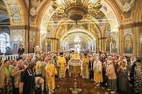 Архиерейское богослужение в Пятницком храме села Туголес 