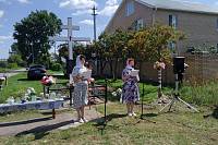 Молебен в деревне Малое Кишнево