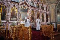 Престольный праздник в Преображенском храме г. Балашихи 