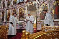 Престольный праздник в Преображенском храме г. Балашихи 