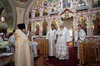 Престольный праздник в Преображенском храме г. Балашихи 