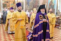 Архиерейское богослужение в Троицком храме г. Лосино-Петровский 