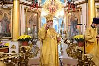 Архиерейское богослужение в Троицком храме г. Лосино-Петровский 