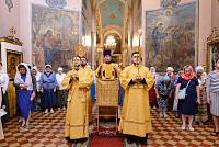 Архиерейское богослужение в Троицком храме г. Лосино-Петровский 