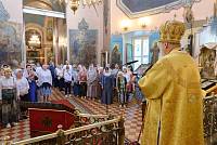 Архиерейское богослужение в Троицком храме г. Лосино-Петровский 