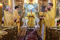 Архиерейское богослужение в Троицком храме г. Лосино-Петровский 