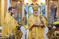 Архиерейское богослужение в Троицком храме г. Лосино-Петровский 