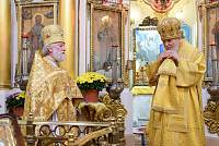 Архиерейское богослужение в Троицком храме г. Лосино-Петровский 