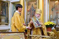 Архиерейское богослужение в Троицком храме г. Лосино-Петровский 