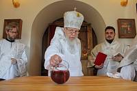 Великое освящение Покровского храма села Покровское (подворье Гуслицкого монастыря)