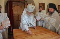 Великое освящение Покровского храма села Покровское (подворье Гуслицкого монастыря)