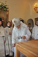 Великое освящение Покровского храма села Покровское (подворье Гуслицкого монастыря)