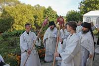 Великое освящение Покровского храма села Покровское (подворье Гуслицкого монастыря)