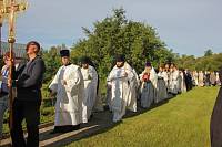 Великое освящение Покровского храма села Покровское (подворье Гуслицкого монастыря)