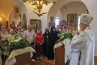 Великое освящение Покровского храма села Покровское (подворье Гуслицкого монастыря)