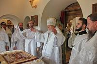 Великое освящение Покровского храма села Покровское (подворье Гуслицкого монастыря)