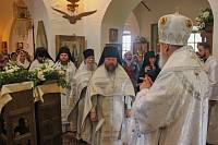 Великое освящение Покровского храма села Покровское (подворье Гуслицкого монастыря)