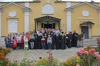 Великое освящение Покровского храма села Покровское (подворье Гуслицкого монастыря)