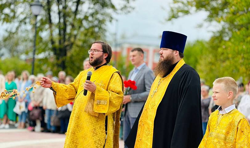 Открытие мемориального комплекса в Павловском Посаде