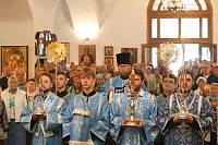 Престольный праздник в Успенском храме Ногинска 