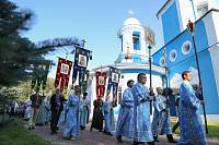 Престольный праздник в Успенском храме Ногинска 