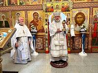 Престольный праздник в Спасском храме деревни Каблуково 