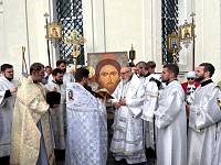 Престольный праздник в Спасском храме деревни Каблуково 