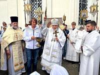 Престольный праздник в Спасском храме деревни Каблуково 