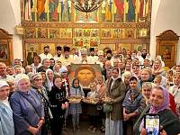 Престольный праздник в Спасском храме деревни Каблуково 