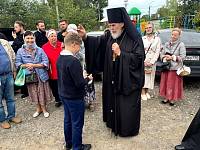 Престольный праздник в Спасском храме деревни Каблуково 