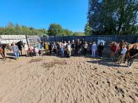 Молебен о сохранении творения Божия в Орехово-Зуевских конноспортивных клубах