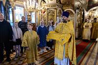 Архиерейский визит во Владимирский храм деревни Маврино 