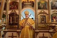 Архиерейский визит во Владимирский храм деревни Маврино 