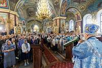 Престольный праздник в кафедральном соборе Орехово-Зуева 
