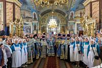Престольный праздник в кафедральном соборе Орехово-Зуева 