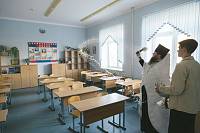 Освящение школы №14 в Электрогорске