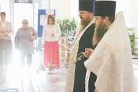 Освящение школы №14 в Электрогорске