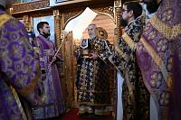 Архиерейское богослужение в Серафимовском храме Балашихи 