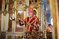 Архиерейское богослужение в Богоявленском соборе Ногинска 