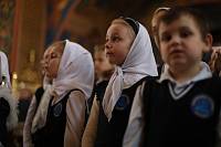 Архиерейское богослужение в Богоявленском соборе Ногинска 