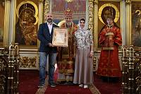 Архиерейское богослужение в Богоявленском соборе Ногинска 