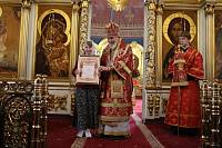 Архиерейское богослужение в Богоявленском соборе Ногинска 